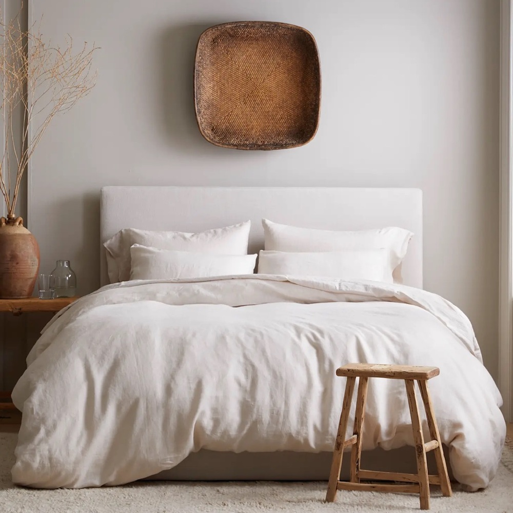 Quince Cream Duvet Cover Set